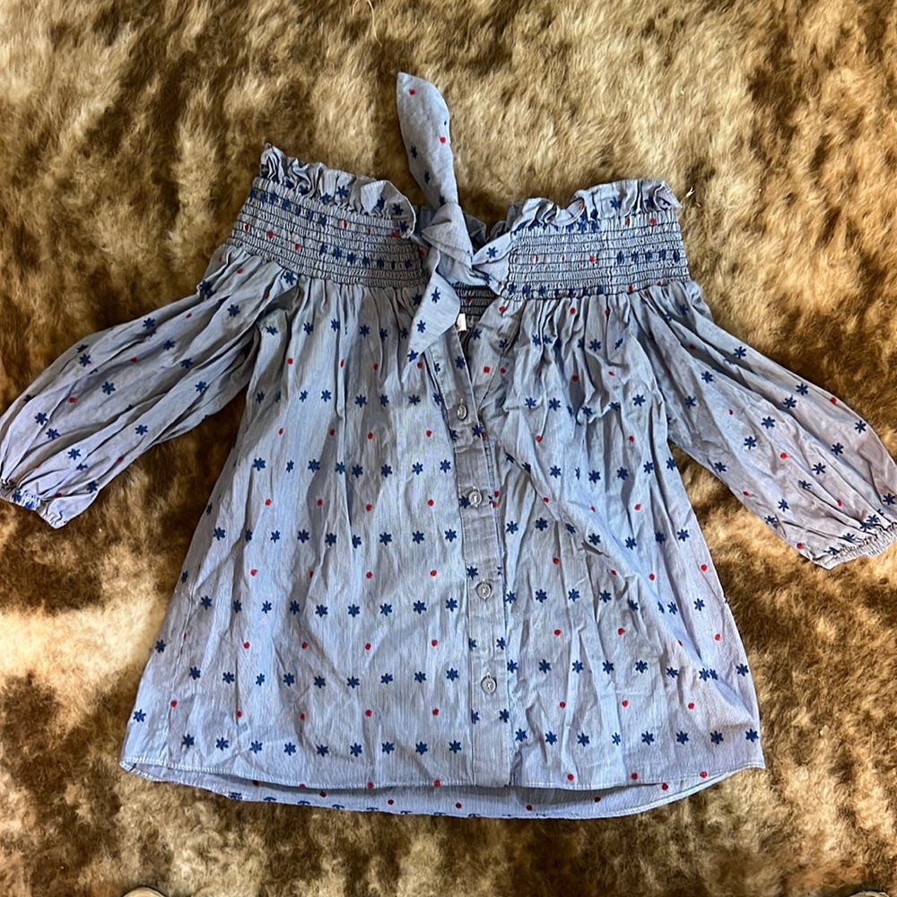 Parker off the shoulder top